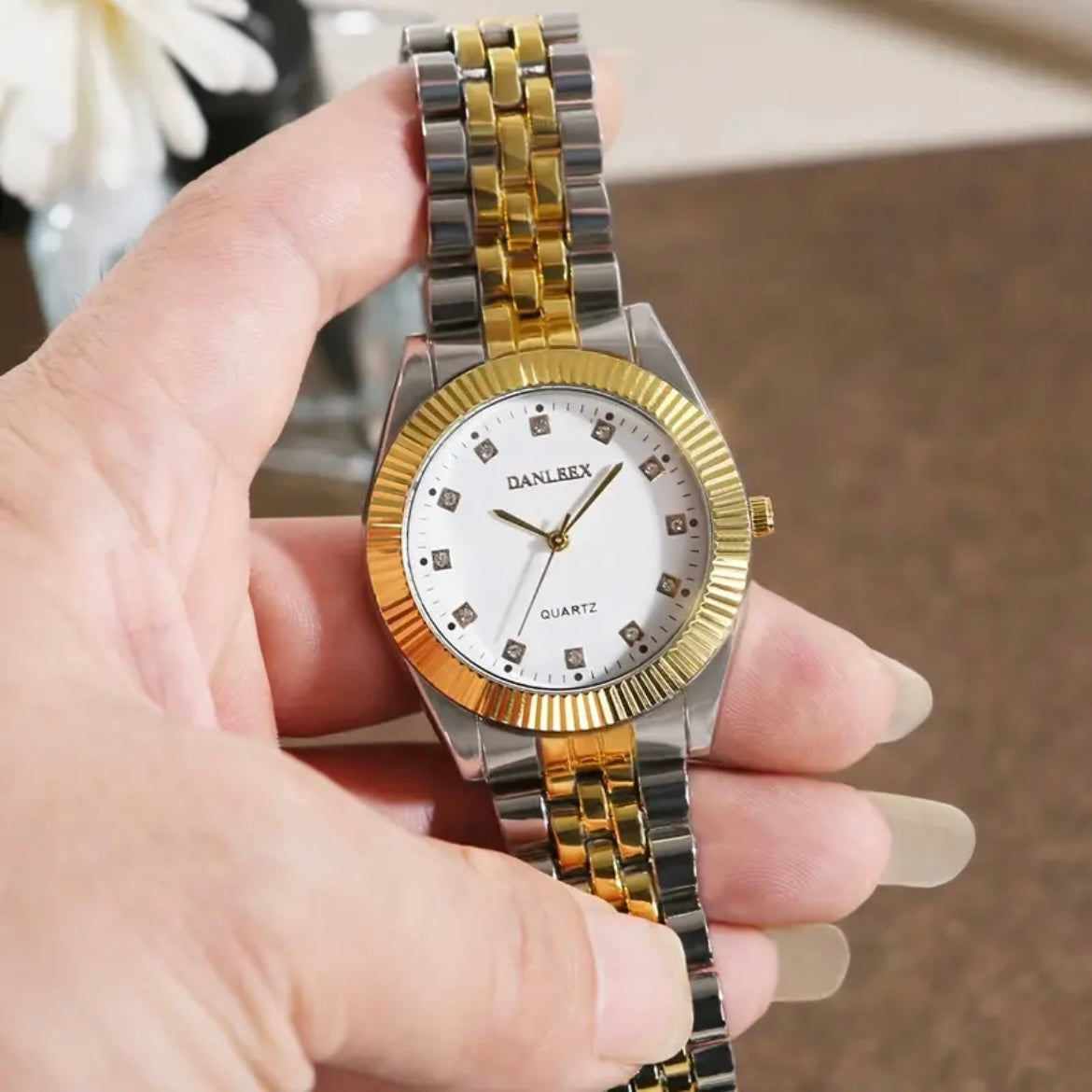 Classic 2 tone watch
