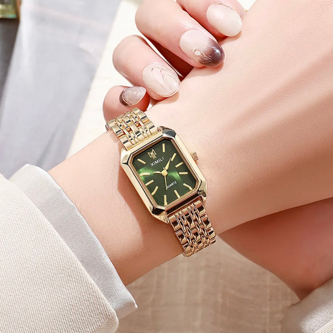 Elegent golden watch