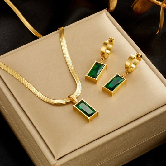 Green gold set