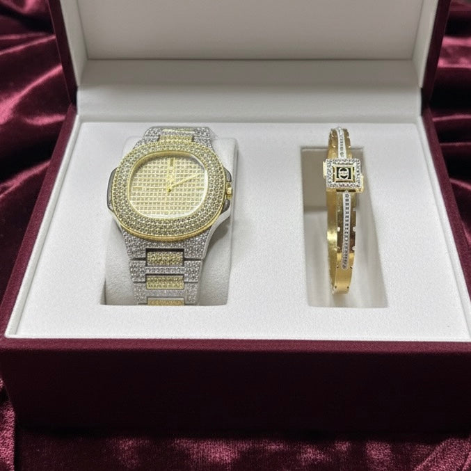 Channel x Patek watch pair