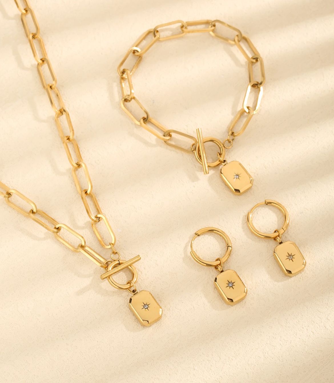 Golden chain set